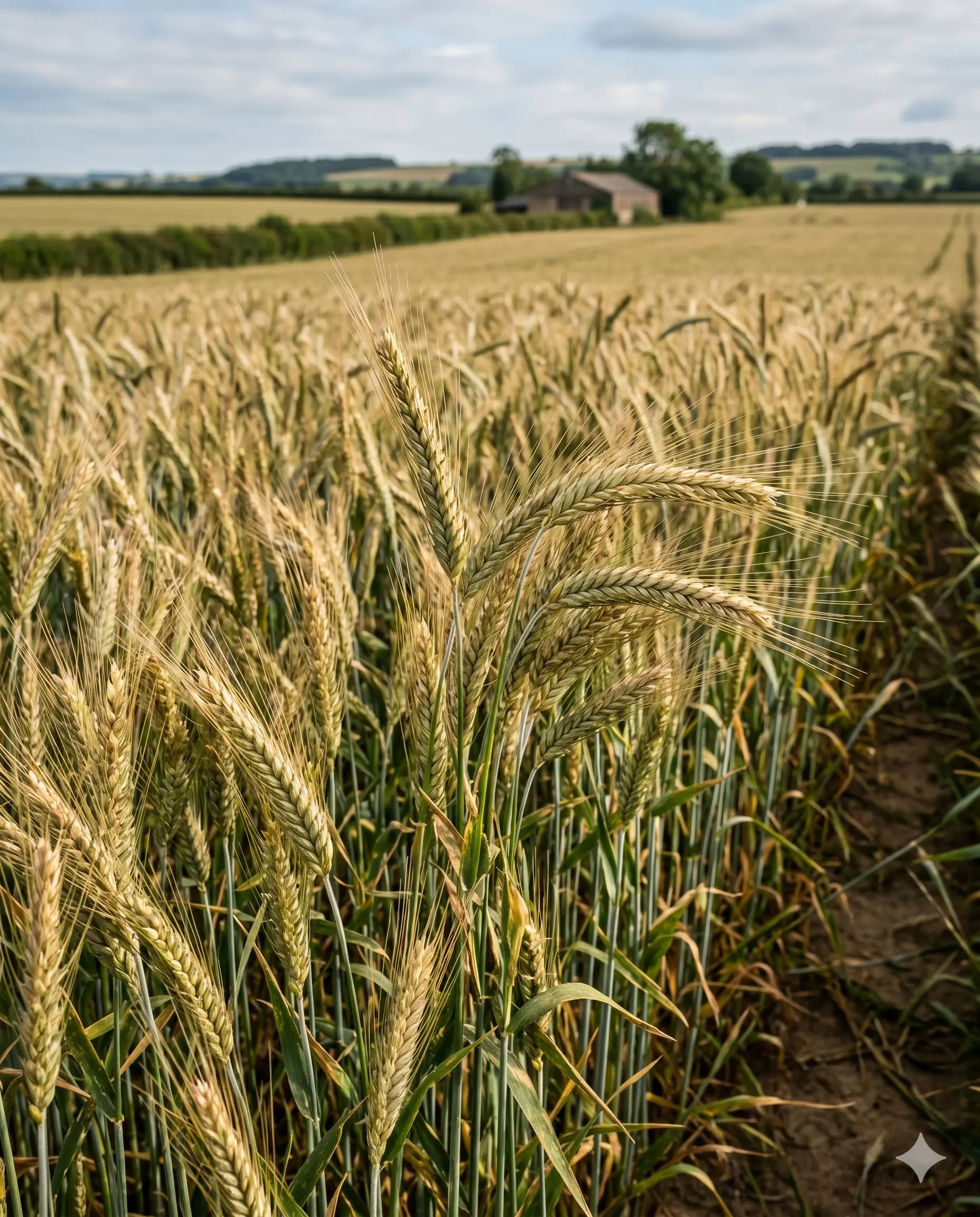 Hero image for the crops page with a wide agricultural field.